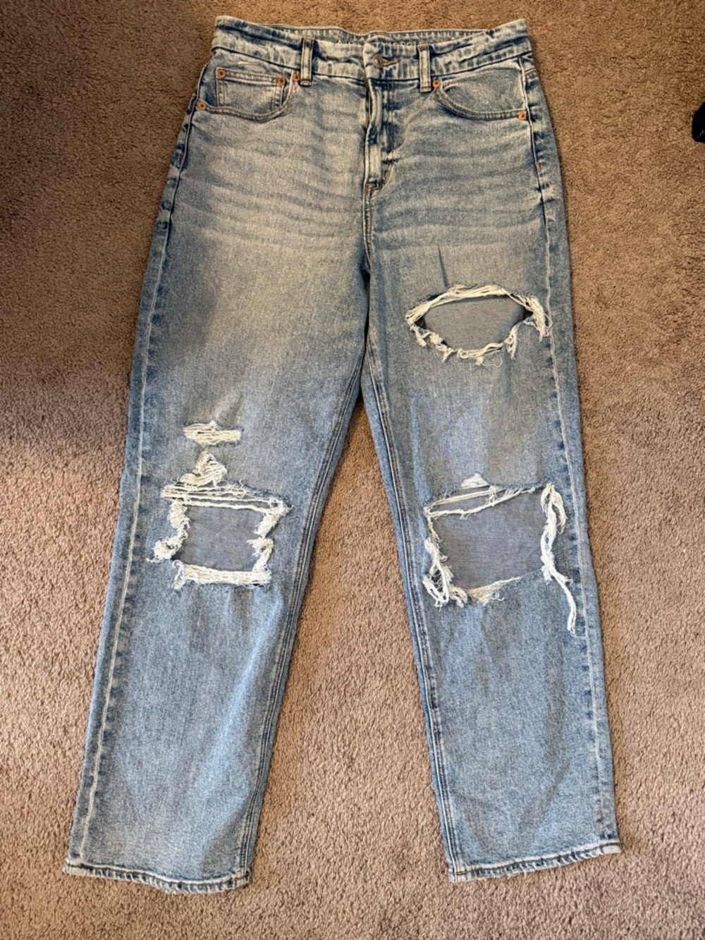 American Eagle Outfitters Curvy 90s Straight jeans